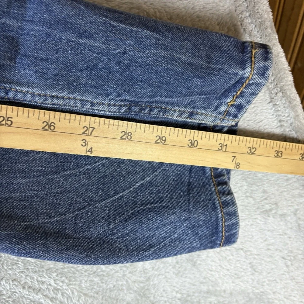 Levi's 514 Straight Leg‎ Jeans Mens Size 29x32 (Fits 30x31) Med Blue